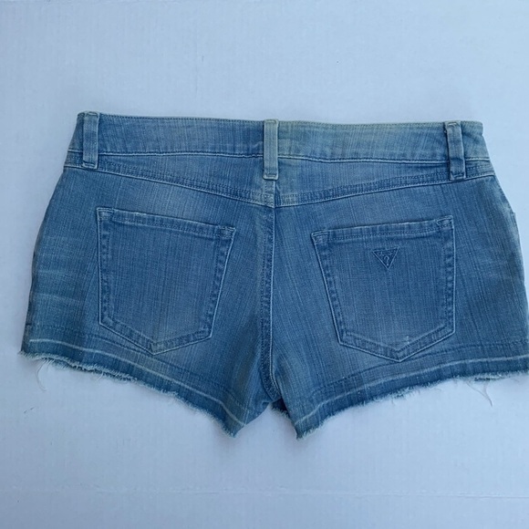 New GUESS Women's Denim Shorts SZ 27 - Picture 5 of 6